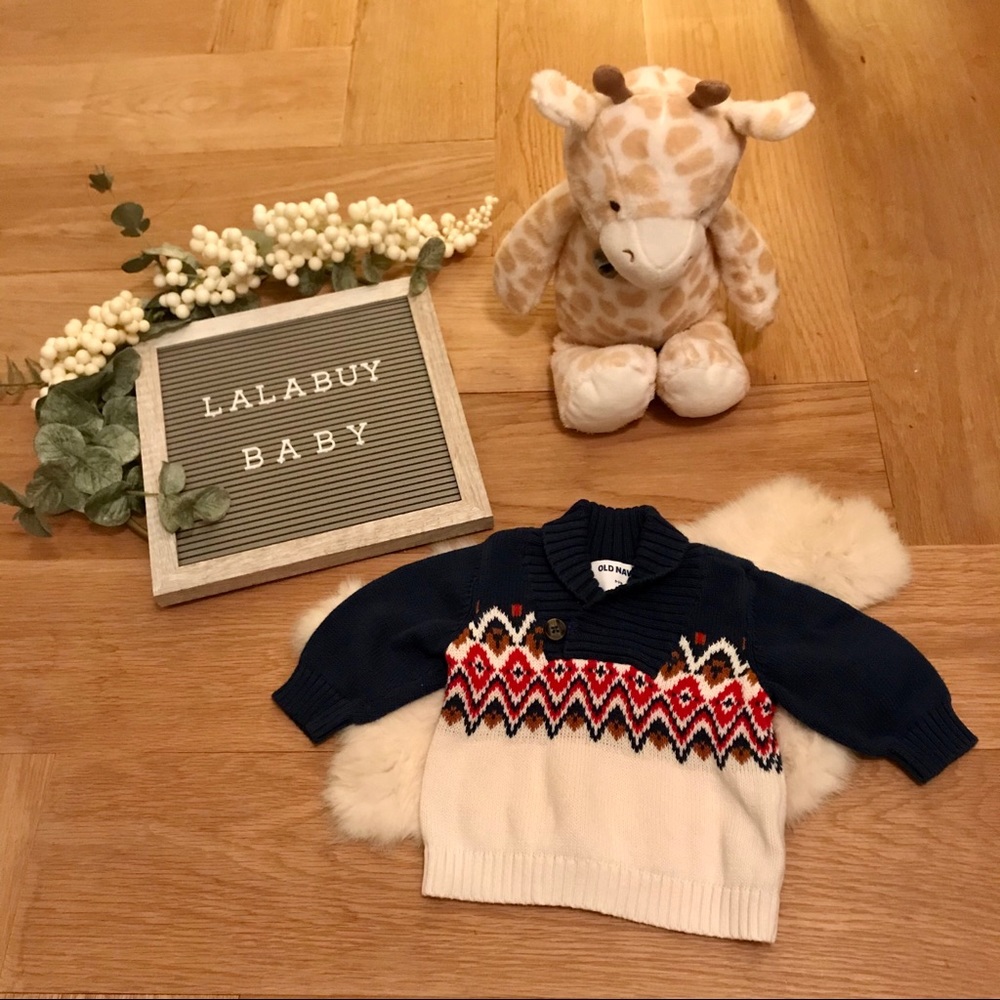 Preppy Baby Sweater